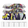 thumbnail image 2 of Beetlejuice Printing Bedding Sets Decorative 3 Pieces Bedding Set(1 Duvet Cover Set 2 Pillow Shams) 102"x90", 2 of 8