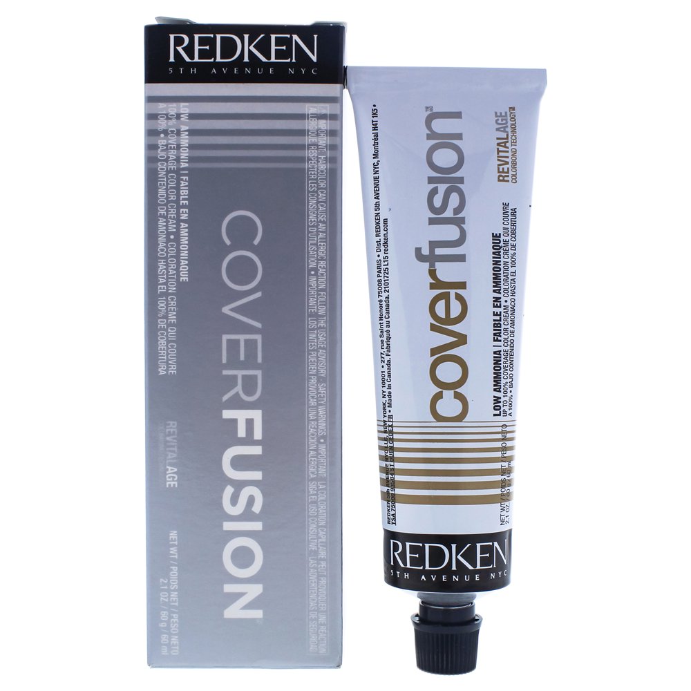 Redken Cover Fusion, Hair Color Low Ammonia 6NN Natural Natural