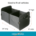 thumbnail image 6 of (2 pack) High Road Divided Trunk Organizer and Grocery Tote, 6 of 6