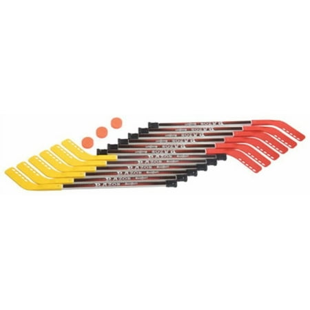 Gamecraft 36 Floor Hockey Junior Set including Sticks & Pucks