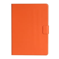 Dteck Case for Amazon Fire Max 11 13th Generation 11-inch,Magnetic Leather Card Slots Wallet Smart Case Shockproof Rubebr Kickstand Full Body Protection Cover,Orange