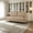 Camel + Polyester, variant on AUU Transitional 2-Seater Loveseat Sofa with Button Tufting, Rolled Arms & Nailhead Trim – Polyester Fabric, Solid Pine Frame, Round Rubber Legs for Living Room