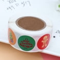 thumbnail image 3 of 1 rollo de dibujos animados de Navidad Scrape Sticker Decoración Etiqueta de regalo Etiqueta Artesanal Etiquetas de alimentos Autoadhesivo Etiqueta extraíble Calcomanías de regalo, 3 of 8