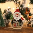 thumbnail image 3 of Cheers.US Christmas Decorations LED Wood Snowman Sign Holiday Xmas Home Decor Wooden Snowmen Screen Rustic Decorative Ornaments for Table Top Fireplace, 3 of 7
