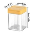 thumbnail image 4 of Four-Compartment Seasoning Jar with Sliding Lid, Moisture-Proof Spice Box for Kitchen Storage, 4 of 5