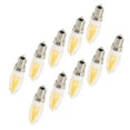 thumbnail image 3 of E12 Long Filament Small LED Light Bulbs Dimmable Lamp 3W AC230V for Home Car Hotel, 3 of 11