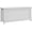White, variant on NeoNiches Storage Bench Cut-out Handles 39.4" x 15.7" x 18.9" White | Storage Chest, 2 Safety Hinges, Modern Wooden Trunk, Living Room, Entryway