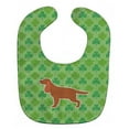 thumbnail image 1 of Carolines Treasures BB6417BIB English Cocker Spaniel Shamrocks Baby Bib, 1 of 3