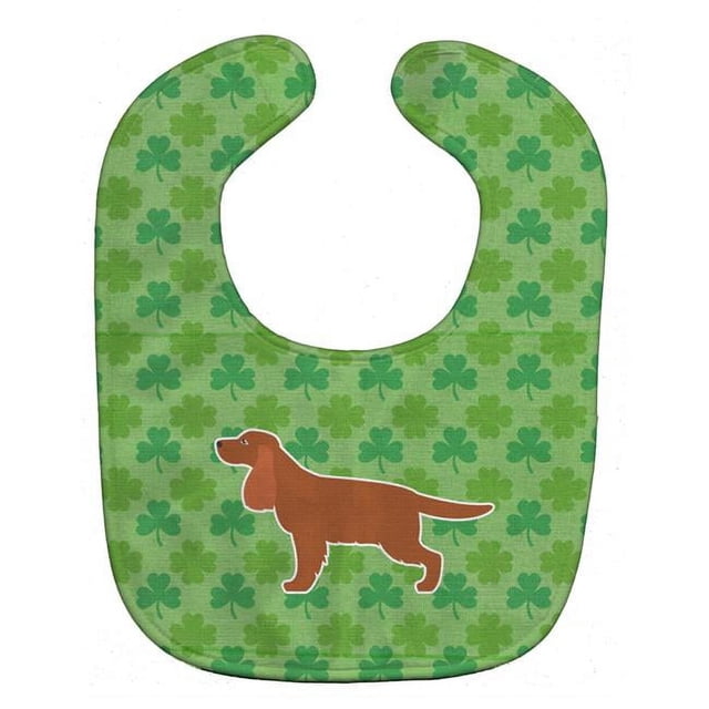 Carolines Treasures BB6417BIB English Cocker Spaniel Shamrocks Baby Bib
