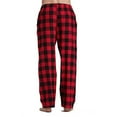 thumbnail image 2 of Pantalones de pijama a cuadros informales, cintura alta, holgados, para dormir, ropa de casa navideña, 2 of 5