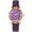 Purple, variant on Elegant Starry Sky Frosted Belt Watch for Women with Unique Dial Design