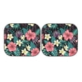thumbnail image 7 of Gaeub Green Tropical Leaves Foldable Auto Sun Blocker Visor, Sunshade for Car Front Window, Keeps Your Vehicle Cool - Medium, 7 of 7