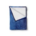 thumbnail image 2 of Navy Blue Soft Flannel Fleece Blanket, Martian Alien Skin Like Dark Blue Contemporary Interesting Space Design Art Print, Cozy Plush for Indoor and Outdoor Use, 50" x 70", Dark Blue, by Ambesonne, 2 of 6
