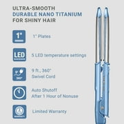 BaBylissPRO Nano Titanium 1 Ultra-Sleek Stainless Steel Styling Iron