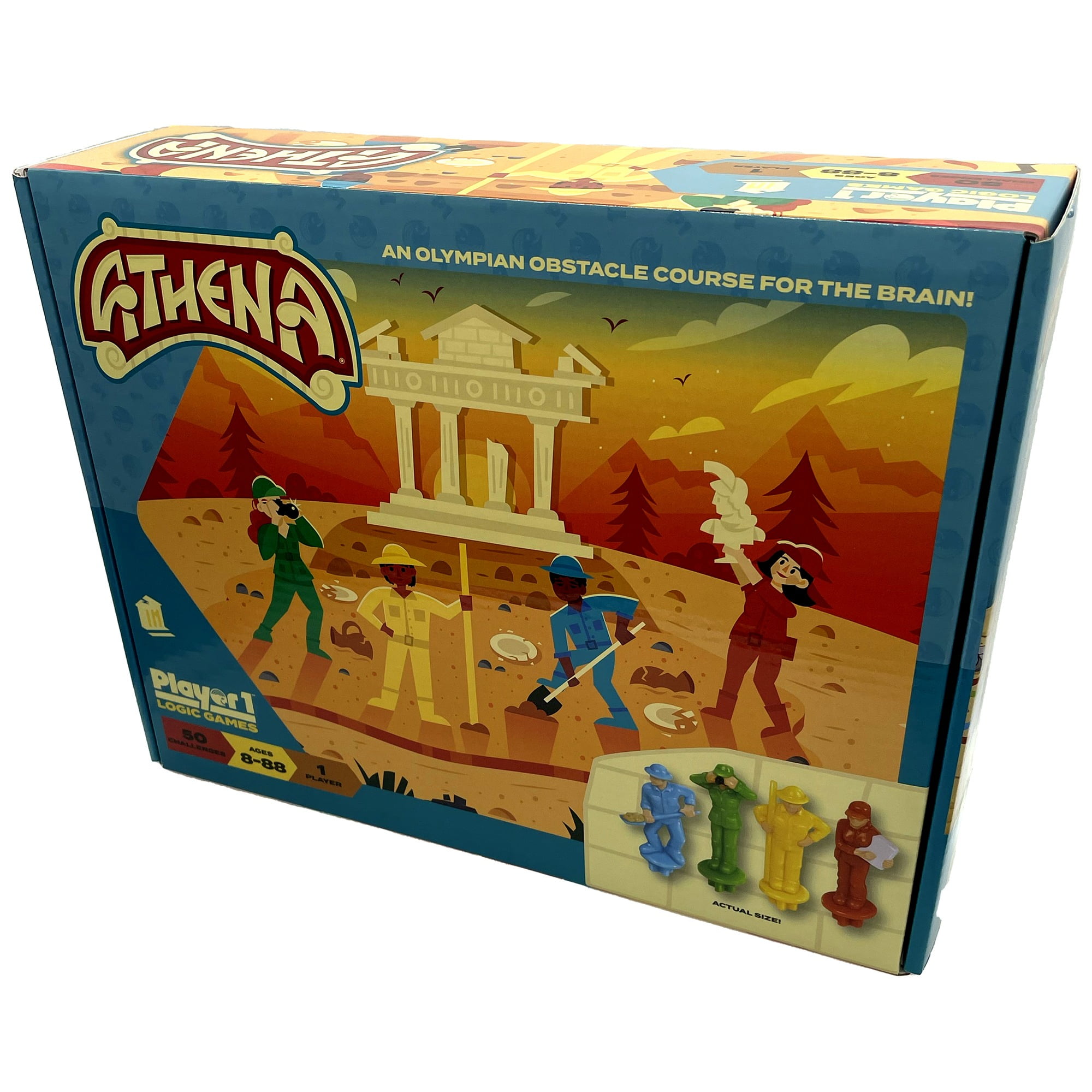 Player 1 Single Player Logic Game Athena 8+, 50 Challenges