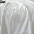 thumbnail image 3 of H&D 100% Tencel Cooling Blanket, Delicate Embroidery Quilted Comforter, 78" x 90", 3 of 7