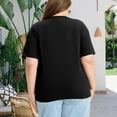 thumbnail image 4 of Tops For Women Cherry Graphic Tshirts For Women Trendy Black Blouses For Women Plus Size Sexy T-Shirts For Women Graphic Tees Trendy, 4 of 6