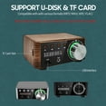 thumbnail image 4 of 5.0 Digital Power 2x50W Dual Channel Audio System Lossless Stereo Sound Box Supports U-disk & TF Playback with Adapter for Connecting Phone Tablet Laptop Player TV, 4 of 6