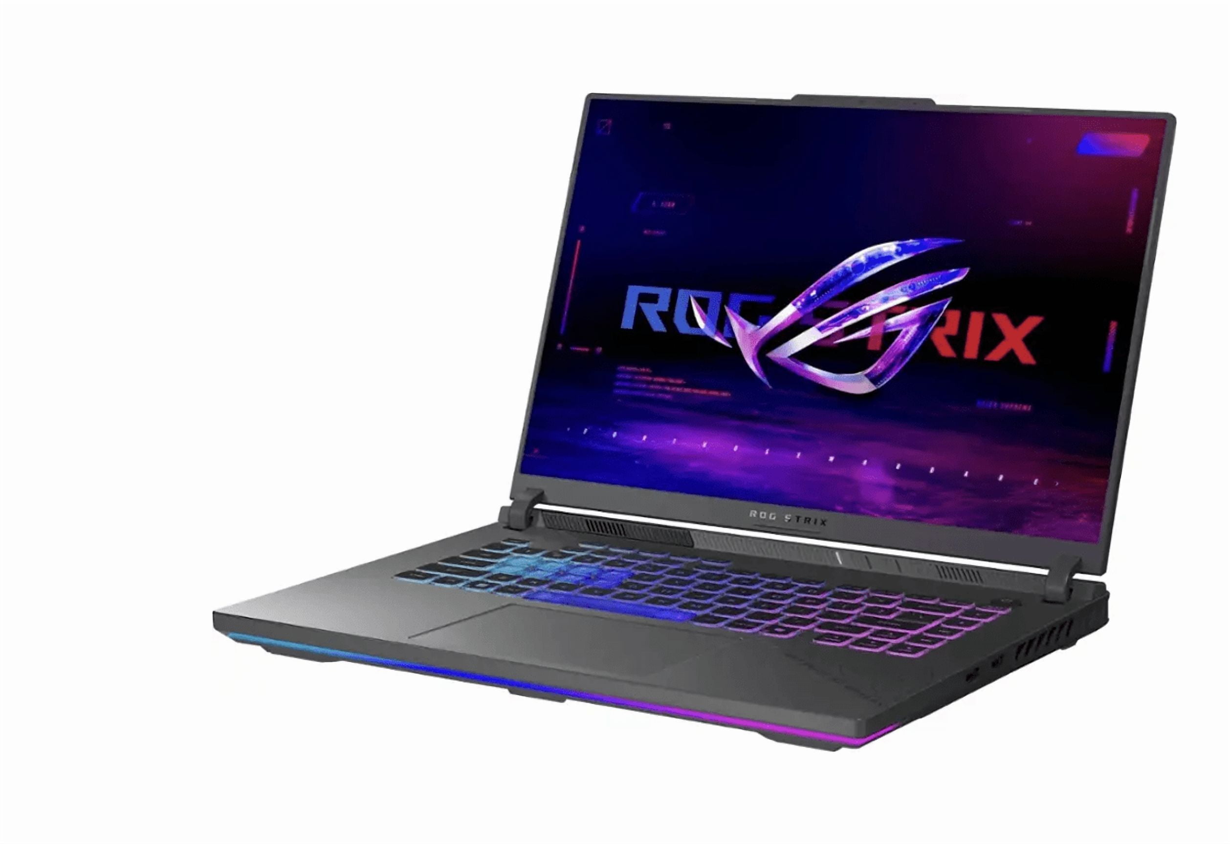 ASUS ROG Strix AI Gaming Laptop 16.0in 165Hz IPS WUXGA Display (AMD Ryzen 9 8940HX, NVIDIA GeForce RTX 5070 Ti 12GB, 16GB DDR5, 8TB PCIe SSD, RGB KB, WiFi 6E, Webcam, Bluetooth 5.3, Win 11 Home)