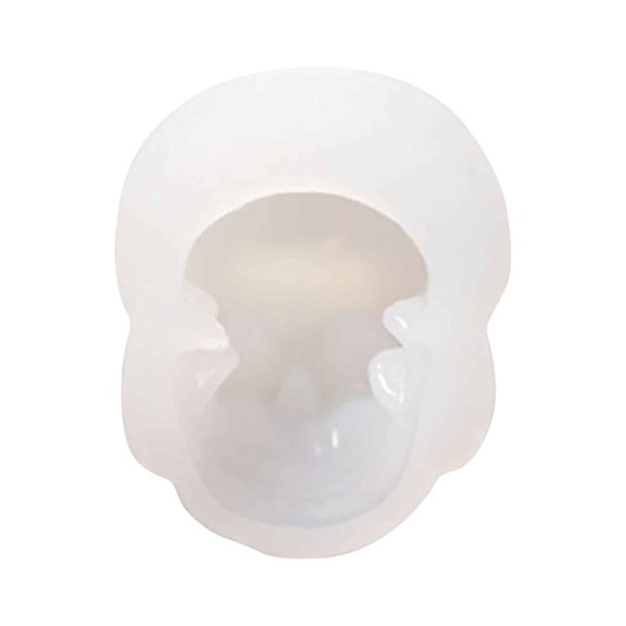 CASAFUN Halloween Silicone Molds for Baking, Halloween Skull Scented Candle Mould Pan Cake Mold Cute Tray Ice Molds Soap Molds for Chocolate Jelly Fondant Cake Party Decoration