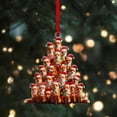 thumbnail image 6 of HomelyJoy Pet Christmas Ornaments for Tree, Assorted 2D Animal Hanging Decorations, Fun Gift for Dog Cat Owners, Festive Home & Christmas Party Supplies for Pet Lovers, 6 of 9