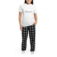 thumbnail image 5 of CafePress - Bridesmaid Women's Light Pajamas - Women's Short Sleeve Print T-Shirt and Pants Light Cotton Pajama Set, 5 of 7