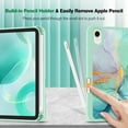 thumbnail image 6 of Fintie SlimShell Case for iPad Mini 6th Generation 2021 (8.3 Inch) - [Built-in Pencil Holder] Soft TPU Protective Stand Back Cover with Auto Wake/Sleep, 6 of 10
