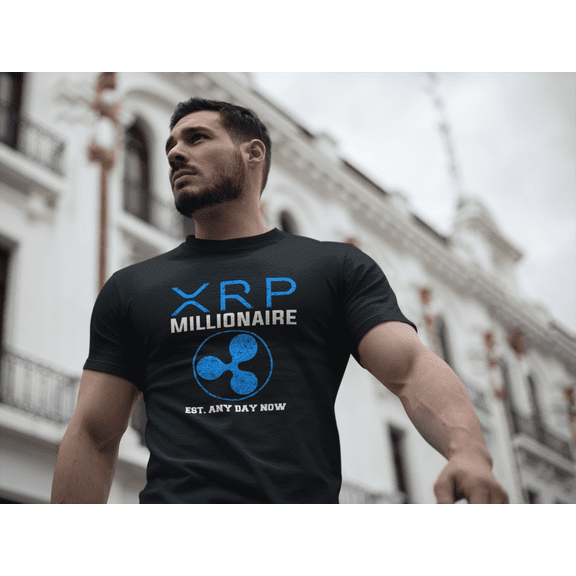 XRP Crypto Currency Millionaire T-Shirt