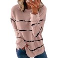 thumbnail image 2 of Gibobby Sudaderas para mujer oferta Sudadera de Halloween para mujer playera de manga larga informal sin botones para otoño día festivo(Caqui,M), 2 of 5
