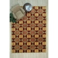 thumbnail image 2 of EORC Red Handmade Afghan Wool Transitional Turkish Knot Rug, 9' x 12', 2 of 4