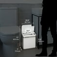thumbnail image 7 of iTouchless Automatic Touchless Sensor Indoor Trash Can 2.5 Gallon White (MT02SW), 7 of 7