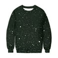 thumbnail image 6 of VEKDONE Womens Sweatshirts Glitter Print Plus Size Blouse Casual Loose Fit Crewneck Pullover Sweatshirt Fall Long Sleeve Fashion Clothes Tops, 6 of 9