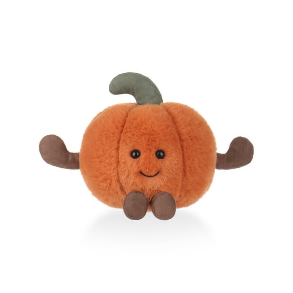 Apricot Lamb Happy Pumpkin Plush Toy for Kids 4.5 Inches