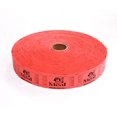 thumbnail image 2 of 2000 Red Meal Single Roll Consecutively Numbered Raffle Tickets, 2 of 3