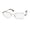 silver, variant on DANA BUCHMAN MRS. GUNNERSON TITANIUM ALLERGY FREE CLASSIC EYEGLASS FRAME/GLASSES