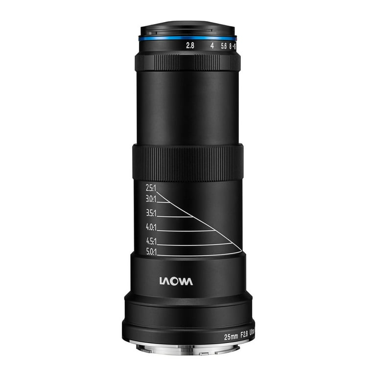 Venus Optics Laowa 25mm f/2.8 2.5-5X Ultra-Macro Wide Angle DSLR