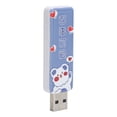thumbnail image 3 of Memoria USB 2.0 tipo U para coche, accesorio de regalo con diseño de dibujos animados (128 GB), 3 of 14