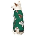 thumbnail image 1 of Balery Gingerbread Snowman Cookies Sudadera con Capucha para Perros Pequeños – Ropa para Mascotas, Disfraz para Perros y Gatos, Ideal para Fiestas y Cosplay-Large, 1 of 7