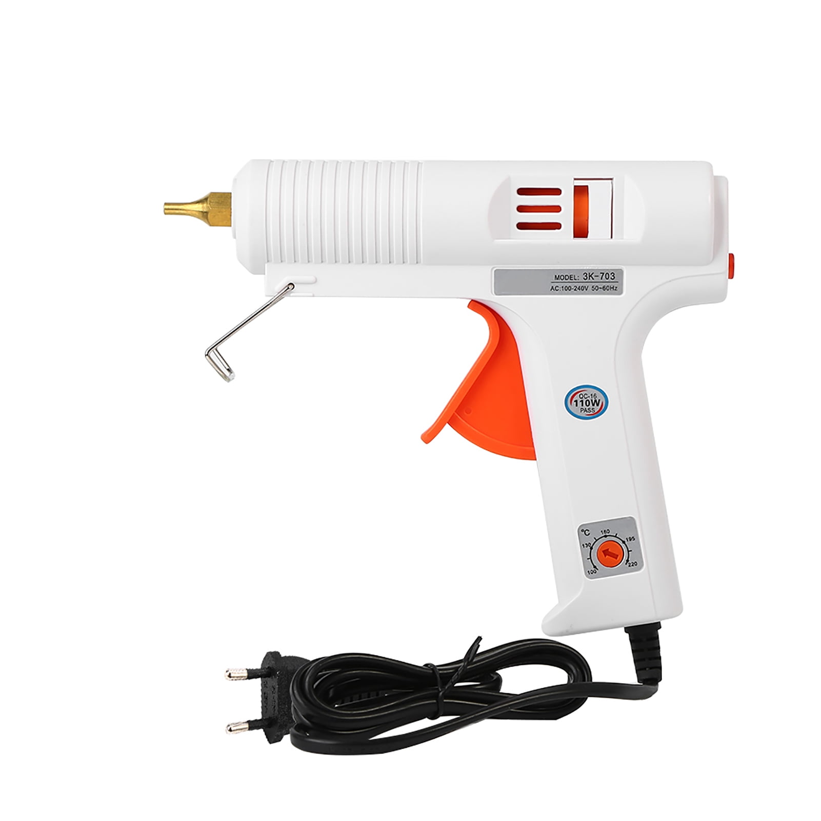 110W Professional Constant Temperature Heater Hot Glue Craft Repair Tool 110‑240V,Glue Guns,Hot