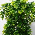 thumbnail image 3 of Husfou 24” Artificial Eucalyptus Plant in Green Plastic Planter (2 Count), 3 of 7
