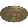 thumbnail image 3 of Ekena Millwork 15 7/8"OD x 1 1/2"P Kepler Traditional Ceiling Medallion (For Canopies up to 3 3/4"), Hand-Painted Mississippi Mud Crackle, 3 of 5