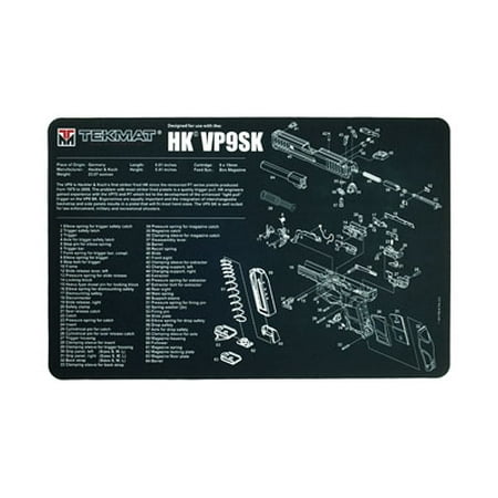 Shooting Mat - Tekmat Pistol Mat H&k Vp9sk