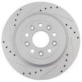 thumbnail image 4 of Geelife Brake Rotor Drilled Slotted Rear G-Coated, 4 of 9
