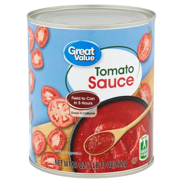 Great Value Tomato Sauce, 29 Oz