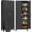 Black, variant on Kooyon 71"H Pantry Cabinet,Kitchen Pantry Storage Cabinet with Doors and Adjustable Shelves,White Metal Kitchen Pantry Cabinet,Food Pantry Cabinet for Kitchen,Dinning Room- Assembly Required/White