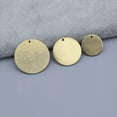 thumbnail image 4 of GKNET Raw Brass Round Blank Stamping Metal Dog Tag Charms Pendant Delicate Jewelry Making-40mm-5pcs, 4 of 9