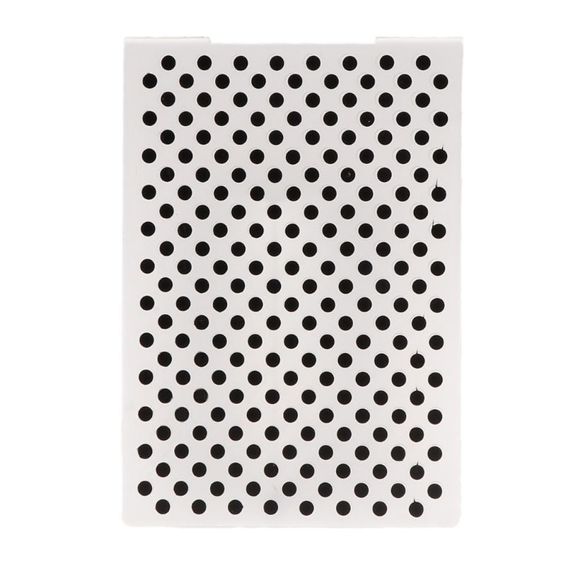 ZJL220 Plastic Embossing Folder Template For DIY Scrapbook Photo Album Card Paper Craft Dot Pattern 