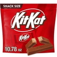 thumbnail image 2 of Kit Kat Milk Chocolate Wafer Snack Size Candy, Bag 10.78 oz, 2 of 5