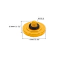 thumbnail image 2 of Camera Shutter Button, 5 Pack Soft Shutter Release Button Camera Button Concave, Yellow, 2 of 6