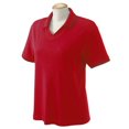 thumbnail image 1 of Devon & Jones Ladies' Tipped Perfect Pima Interlock Polo, 1 of 2